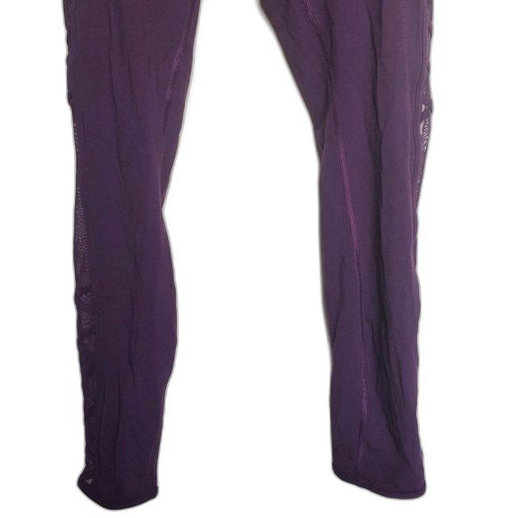 Lululemon Wild And Free Purple Tights - Picture 8 of 16